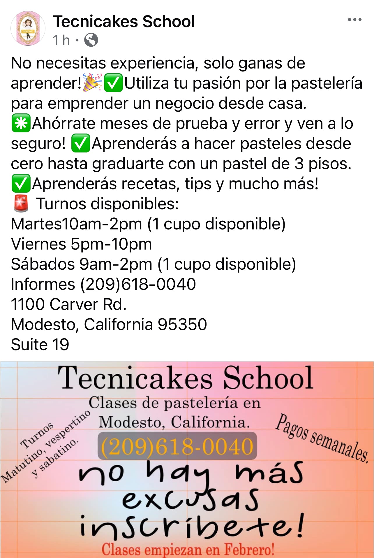 Diplomado pastelería