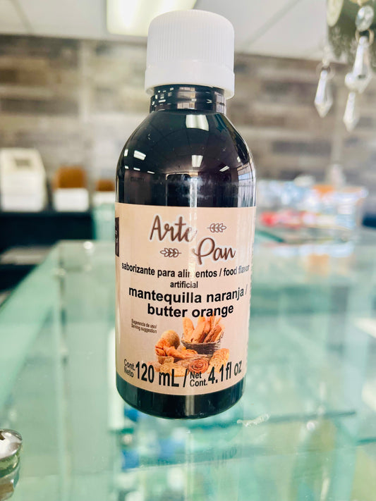 Arte pan Mantequilla Naranja